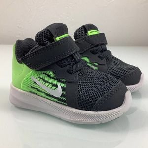 Nike downshifter 8 TDV easy on off sneakers toddlers size 3C EUC